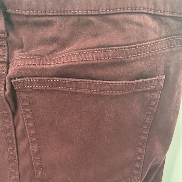 Ann Taylor Women's Wine Color Jeans Size 2 Petite - Picture 9 of 15